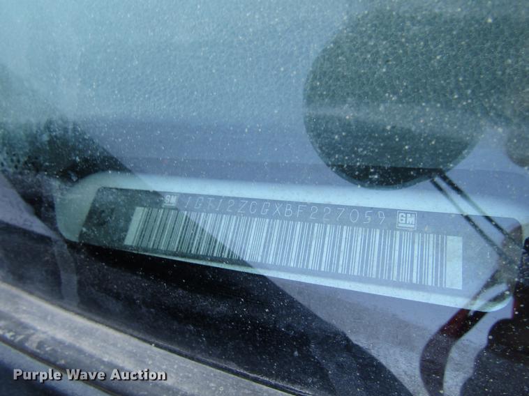 image for item DB6929 2011 GMC Sierra 2500HD Crew Cab pickup truck