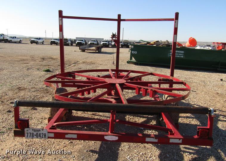 image for item DB6931 2014 Poly Spool pipe trailer