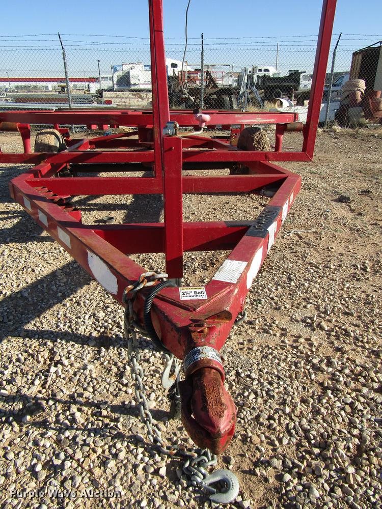 image for item DB6931 2014 Poly Spool pipe trailer