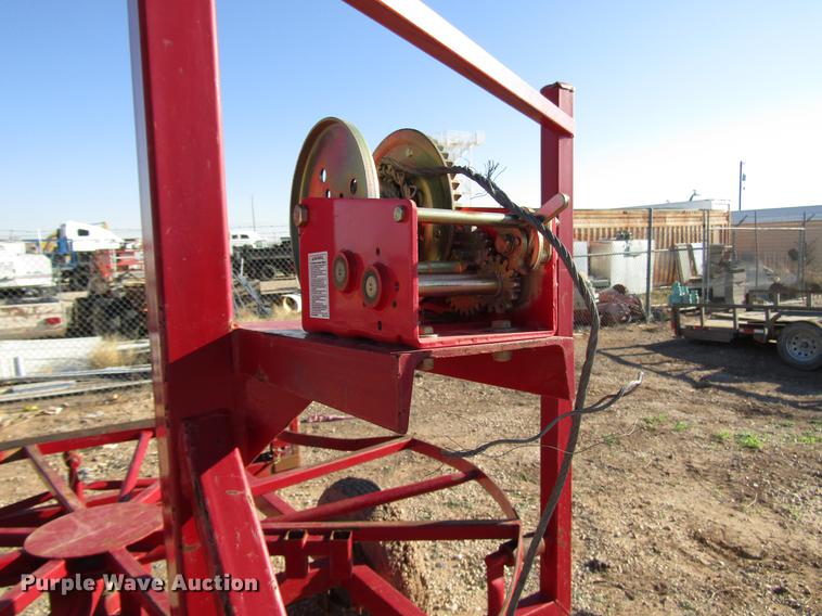 image for item DB6931 2014 Poly Spool pipe trailer