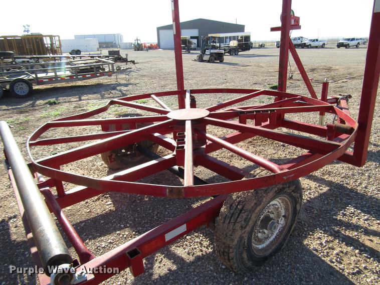 image for item DB6931 2014 Poly Spool pipe trailer