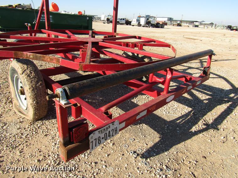 image for item DB6931 2014 Poly Spool pipe trailer