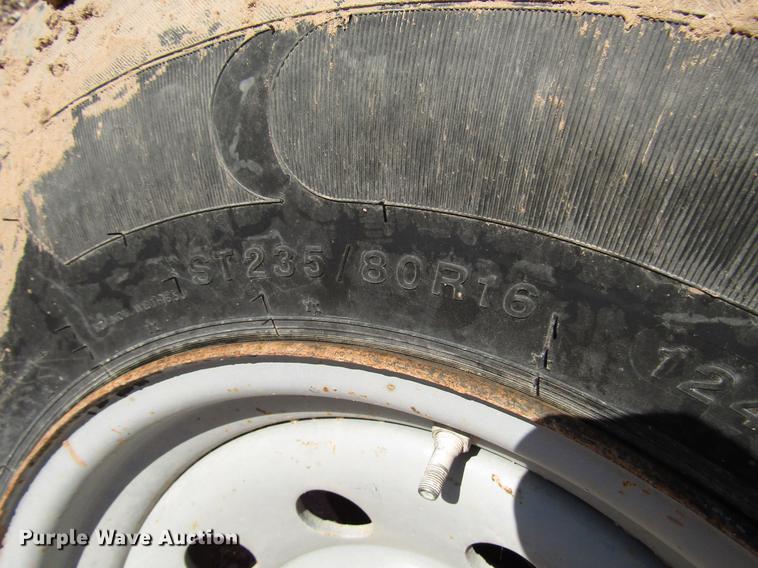 image for item DB6931 2014 Poly Spool pipe trailer