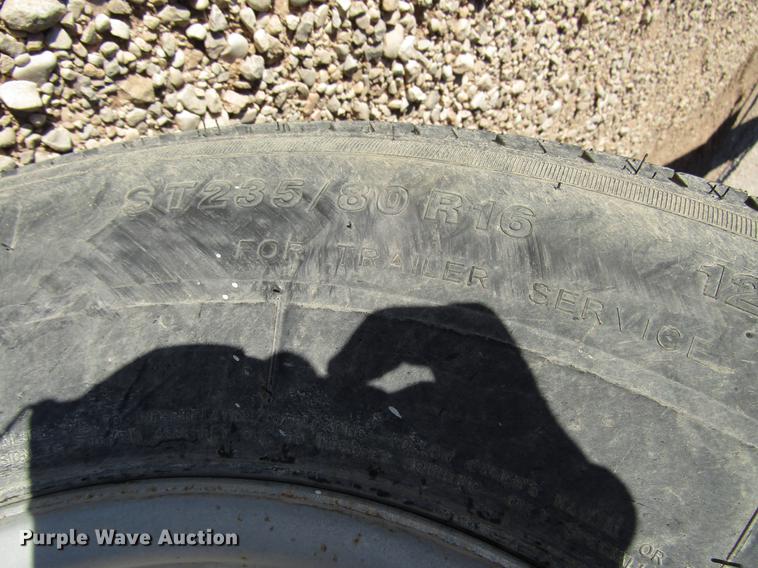 image for item DB6932 2006 Apache utility trailer