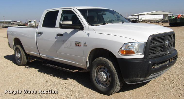 image for item DB6936 2012 Dodge Ram 2500 Crew Cab pickup truck