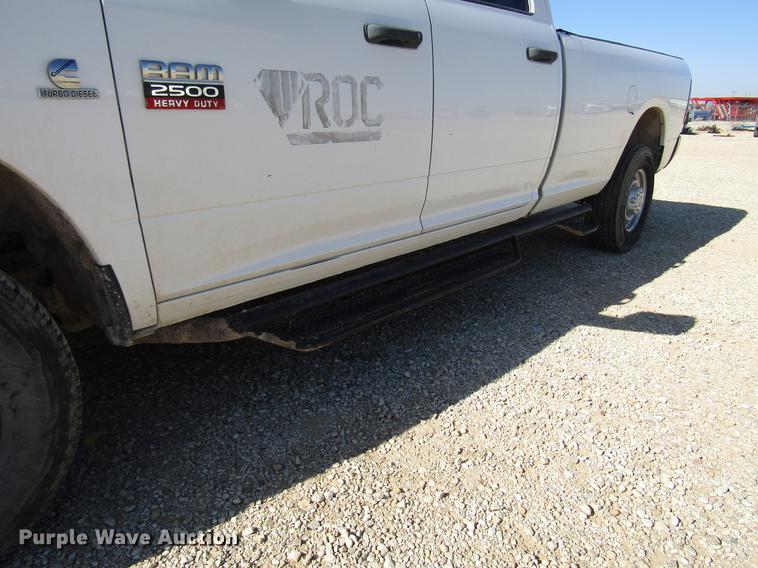 image for item DB6936 2012 Dodge Ram 2500 Crew Cab pickup truck