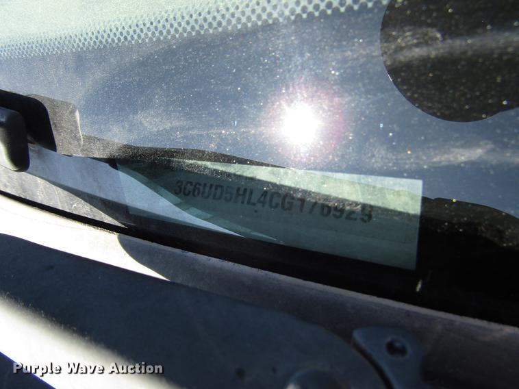 image for item DB6936 2012 Dodge Ram 2500 Crew Cab pickup truck