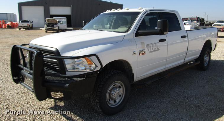 image for item DB6938 2012 Dodge Ram 3500 Crew Cab pickup truck