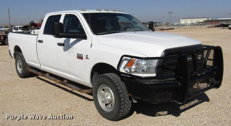 image for item DB6938 2012 Dodge Ram 3500 Crew Cab pickup truck