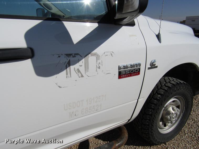 image for item DB6938 2012 Dodge Ram 3500 Crew Cab pickup truck