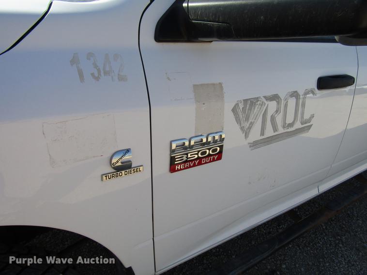 image for item DB6938 2012 Dodge Ram 3500 Crew Cab pickup truck