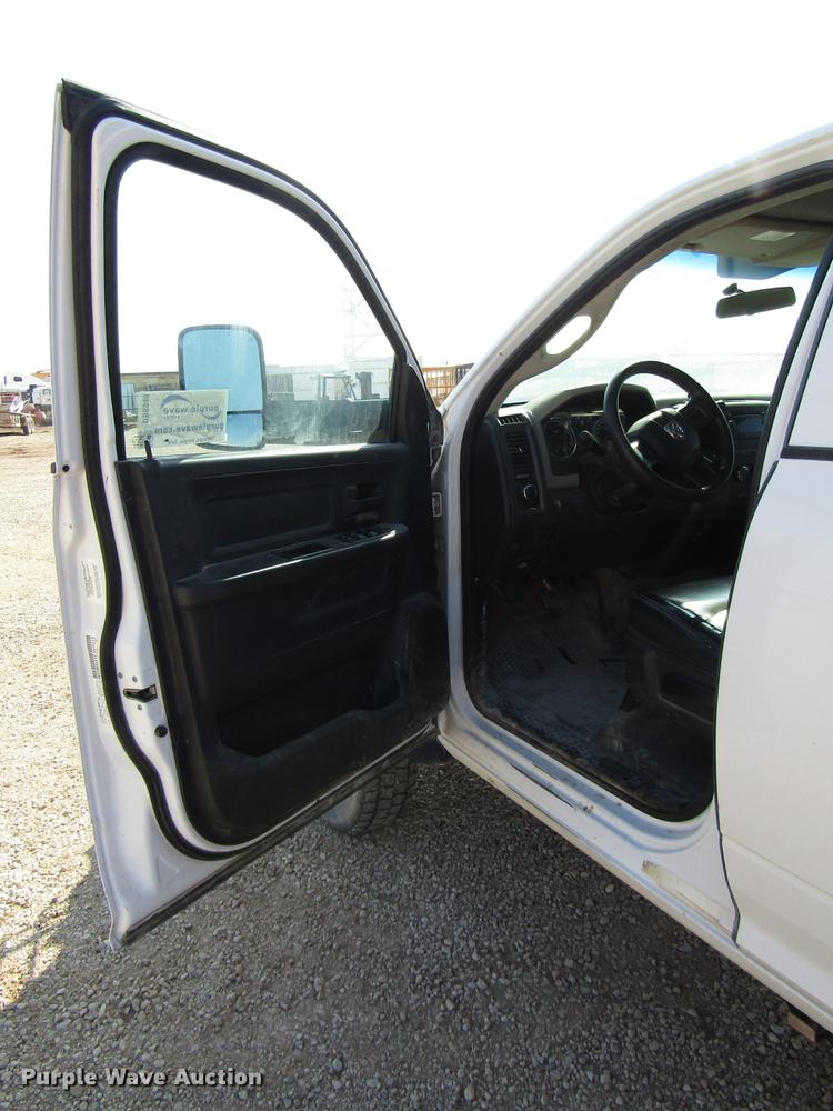 image for item DB6940 2012 Dodge Ram 5500 Crew Cab flatbed truck