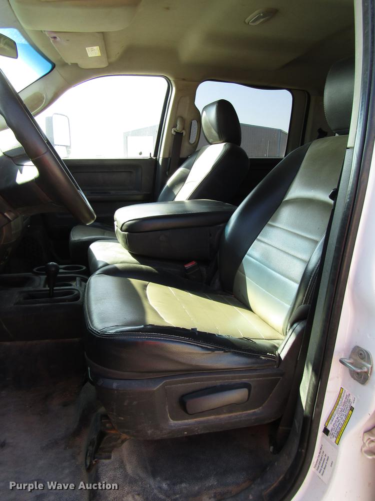 image for item DB6940 2012 Dodge Ram 5500 Crew Cab flatbed truck