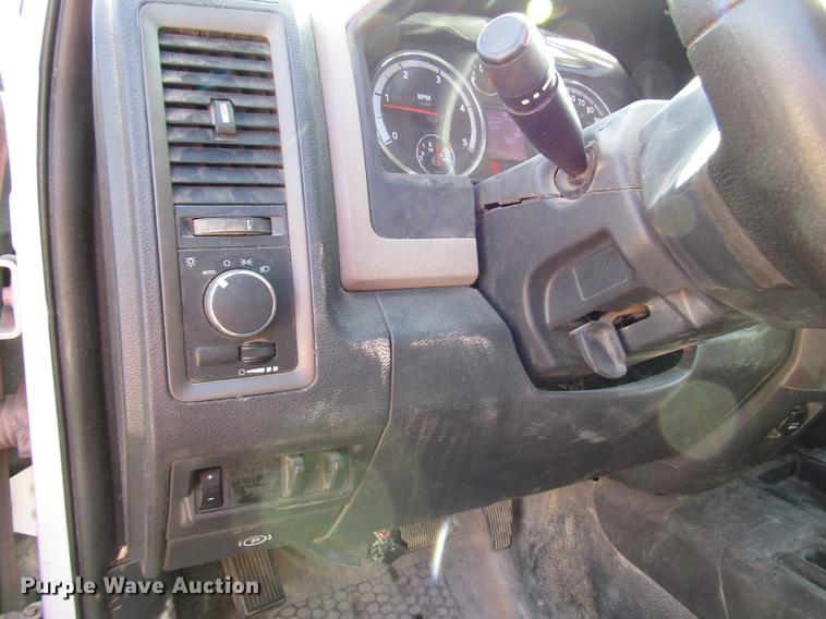 image for item DB6940 2012 Dodge Ram 5500 Crew Cab flatbed truck