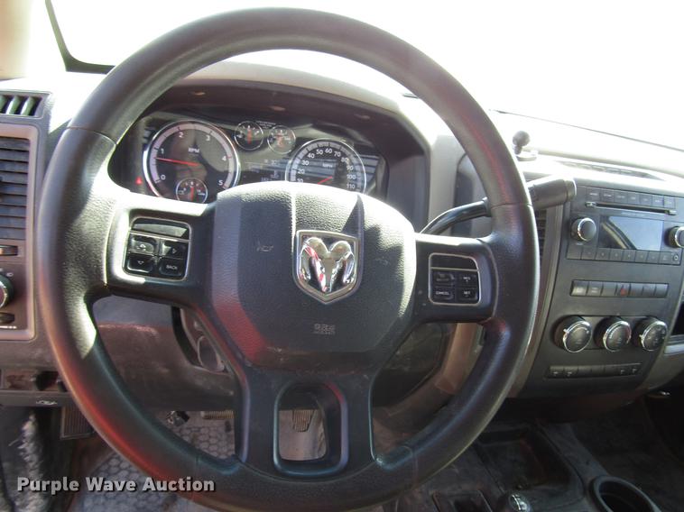 image for item DB6940 2012 Dodge Ram 5500 Crew Cab flatbed truck