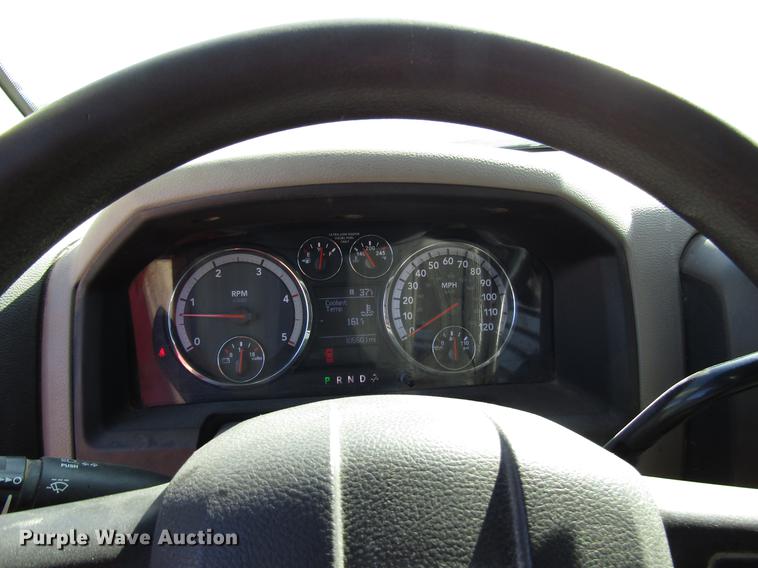 image for item DB6940 2012 Dodge Ram 5500 Crew Cab flatbed truck