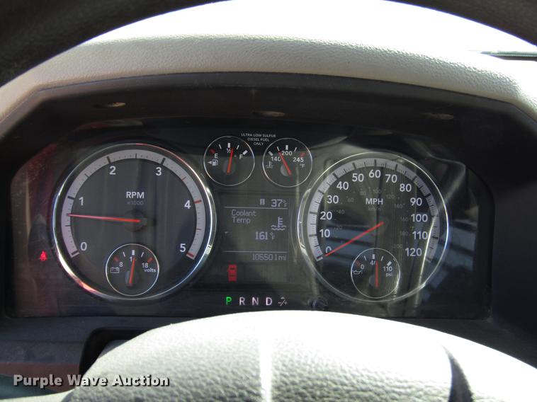 image for item DB6940 2012 Dodge Ram 5500 Crew Cab flatbed truck