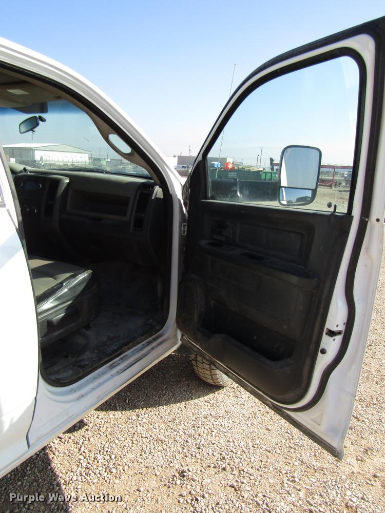 image for item DB6940 2012 Dodge Ram 5500 Crew Cab flatbed truck