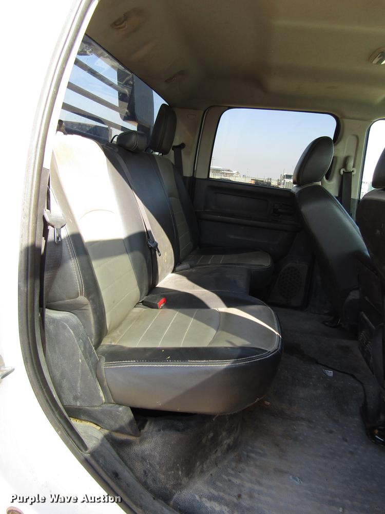 image for item DB6940 2012 Dodge Ram 5500 Crew Cab flatbed truck