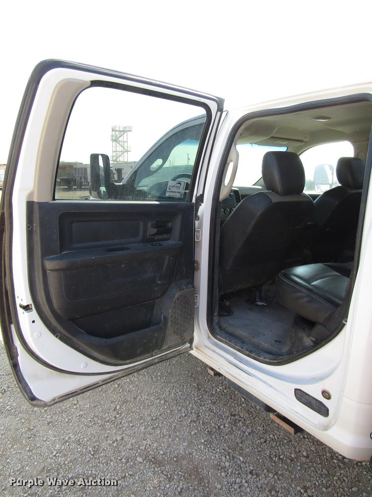 image for item DB6940 2012 Dodge Ram 5500 Crew Cab flatbed truck