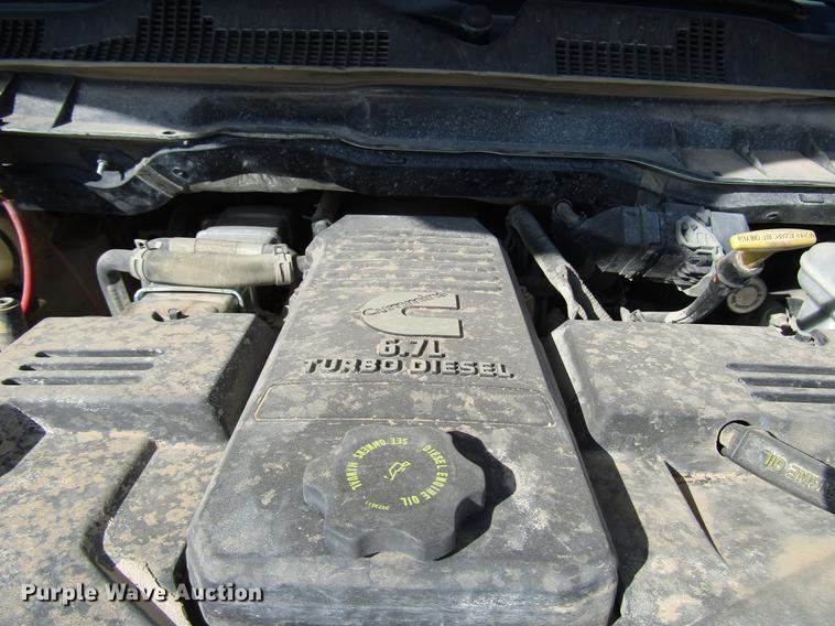 image for item DB6940 2012 Dodge Ram 5500 Crew Cab flatbed truck