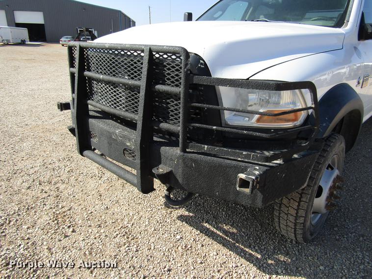 image for item DB6940 2012 Dodge Ram 5500 Crew Cab flatbed truck