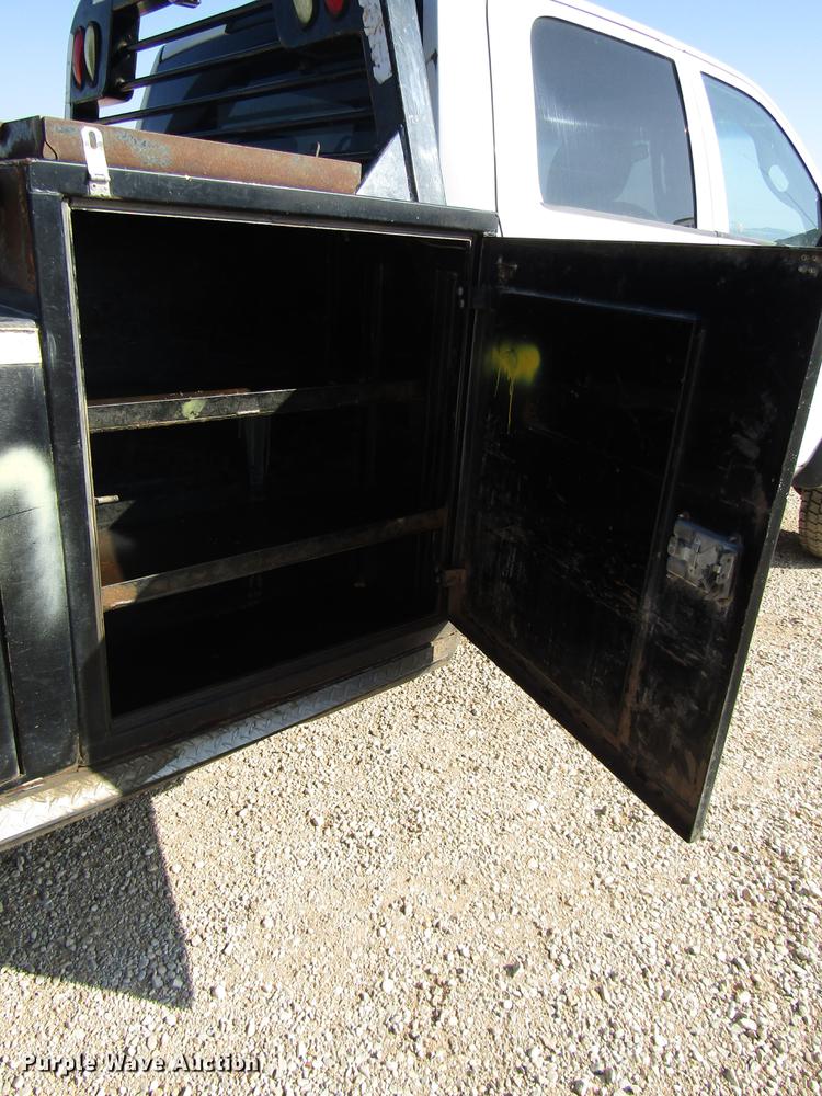 image for item DB6940 2012 Dodge Ram 5500 Crew Cab flatbed truck