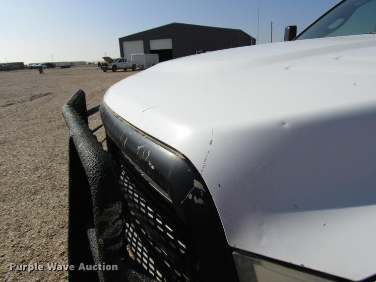 image for item DB6940 2012 Dodge Ram 5500 Crew Cab flatbed truck