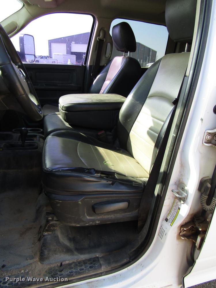 image for item DB6941 2011 Dodge Ram 5500 Crew Cab flatbed truck