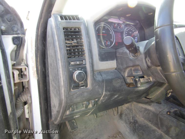 image for item DB6941 2011 Dodge Ram 5500 Crew Cab flatbed truck