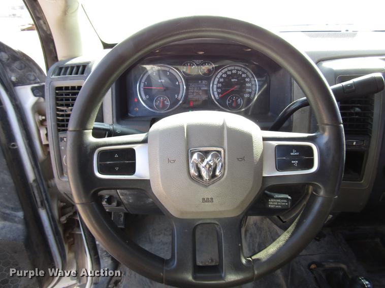 image for item DB6941 2011 Dodge Ram 5500 Crew Cab flatbed truck