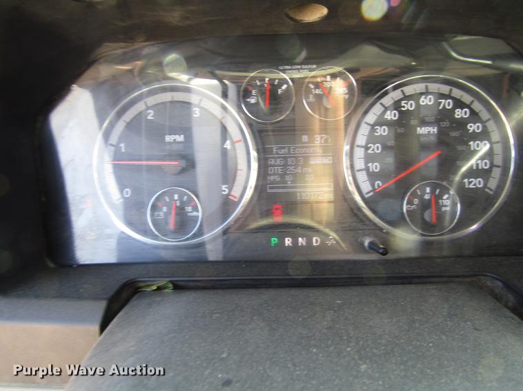 image for item DB6941 2011 Dodge Ram 5500 Crew Cab flatbed truck