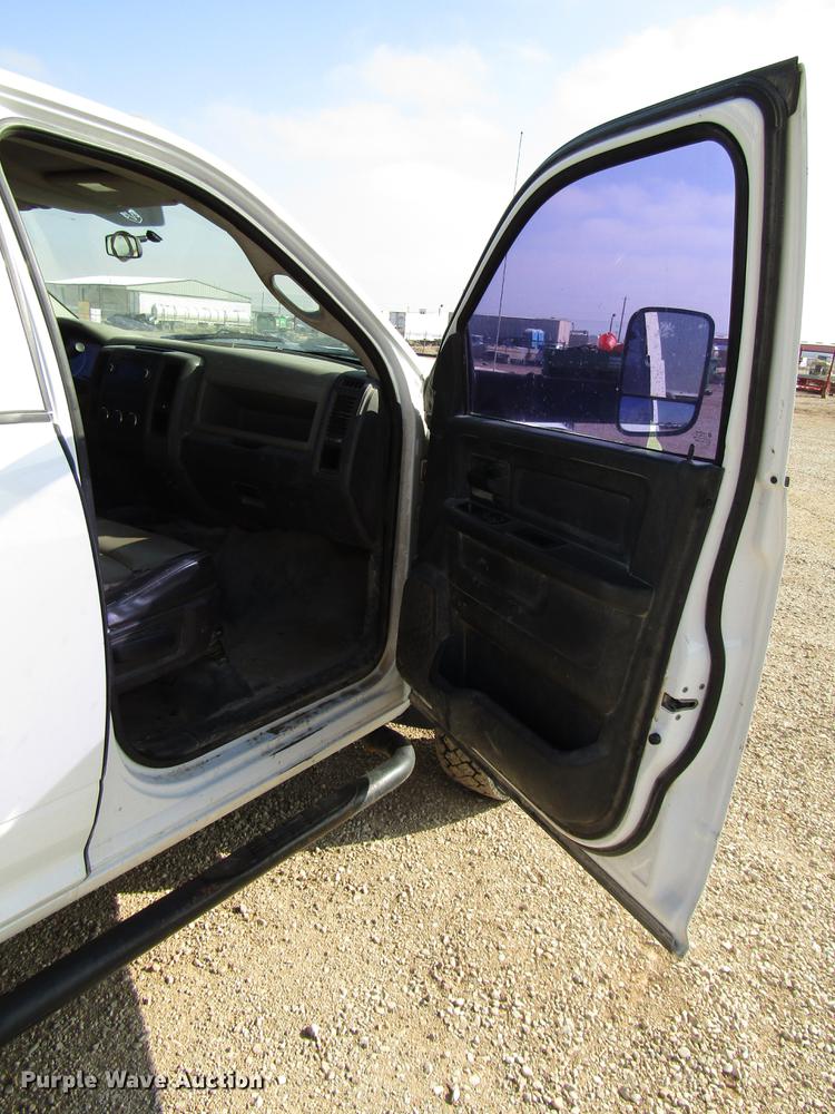 image for item DB6941 2011 Dodge Ram 5500 Crew Cab flatbed truck