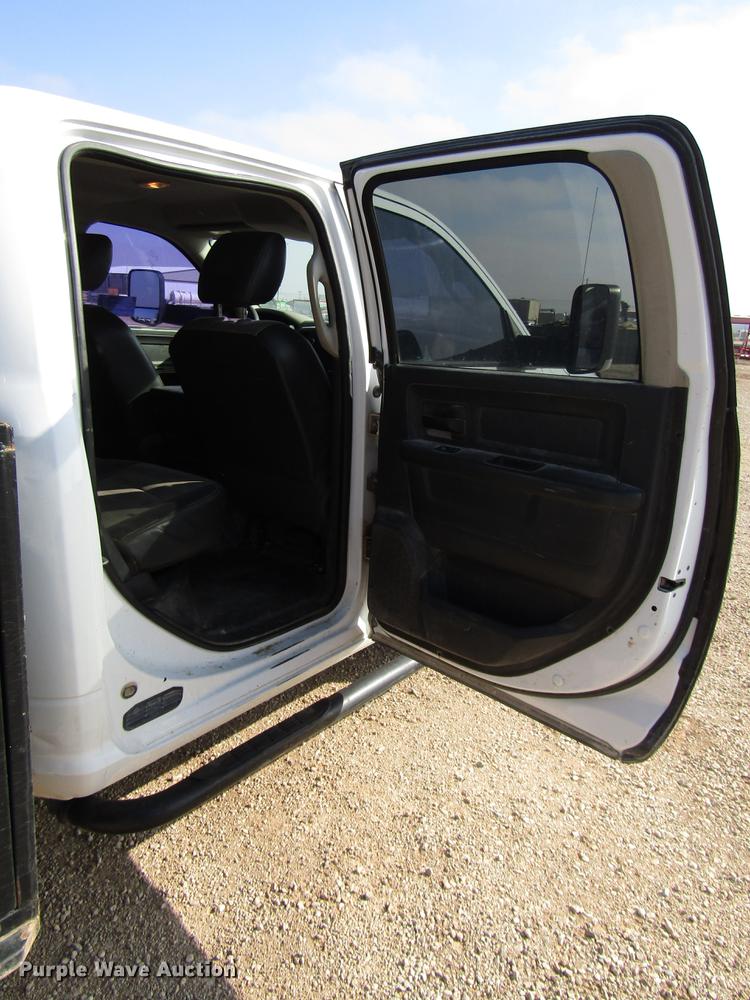 image for item DB6941 2011 Dodge Ram 5500 Crew Cab flatbed truck