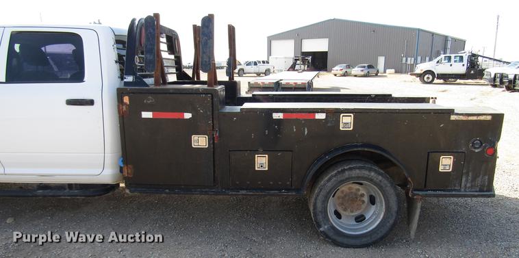 image for item DB6941 2011 Dodge Ram 5500 Crew Cab flatbed truck