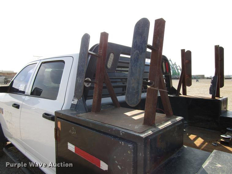 image for item DB6941 2011 Dodge Ram 5500 Crew Cab flatbed truck