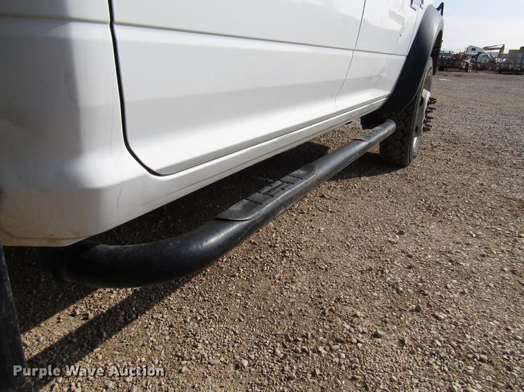 image for item DB6941 2011 Dodge Ram 5500 Crew Cab flatbed truck