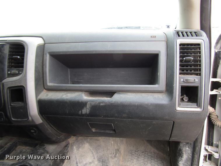 image for item DB6942 2014 Dodge Ram 5500 Crew Cab flatbed truck