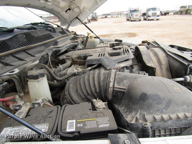 image for item DB6942 2014 Dodge Ram 5500 Crew Cab flatbed truck