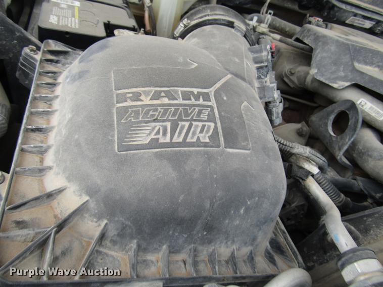 image for item DB6942 2014 Dodge Ram 5500 Crew Cab flatbed truck