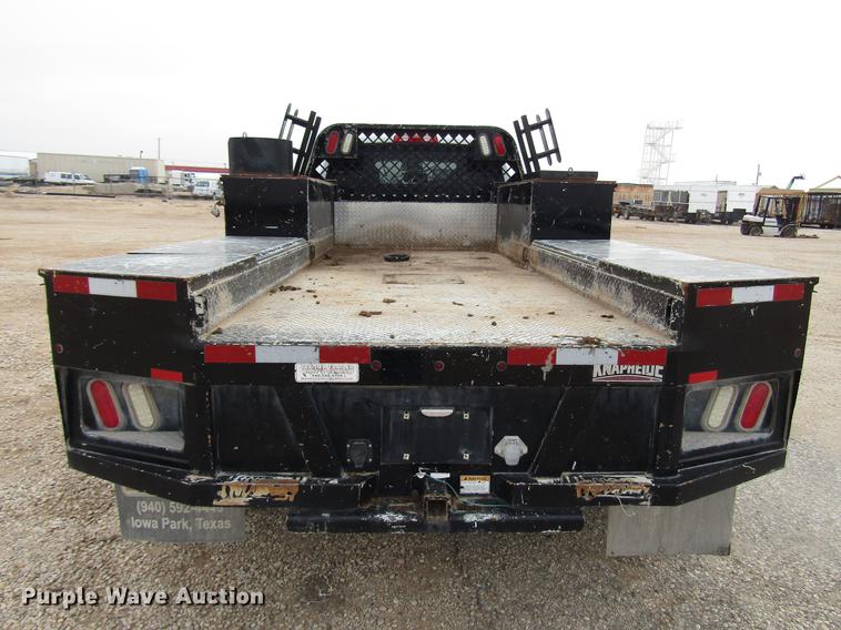 image for item DB6942 2014 Dodge Ram 5500 Crew Cab flatbed truck