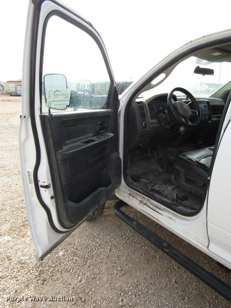 image for item DB6943 2011 Dodge Ram 5500 Crew Cab flatbed truck