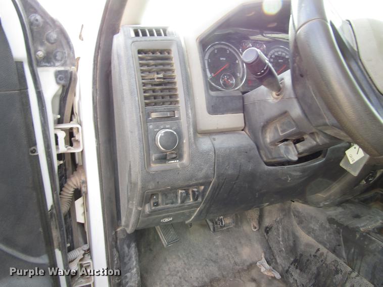 image for item DB6943 2011 Dodge Ram 5500 Crew Cab flatbed truck