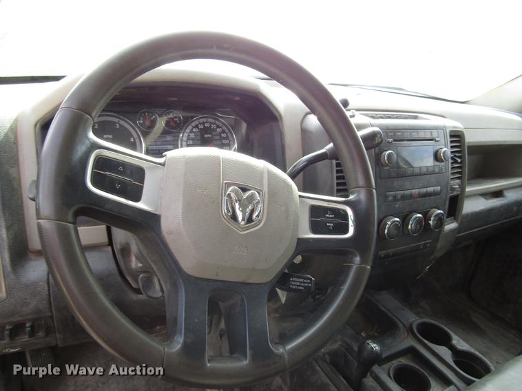 image for item DB6943 2011 Dodge Ram 5500 Crew Cab flatbed truck