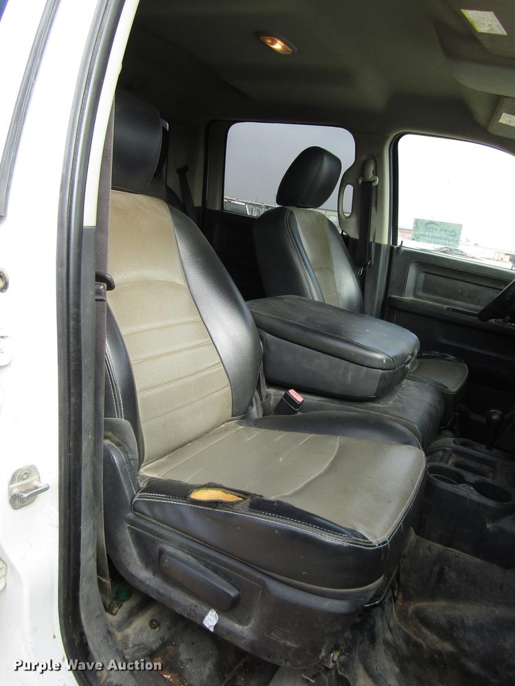 image for item DB6943 2011 Dodge Ram 5500 Crew Cab flatbed truck