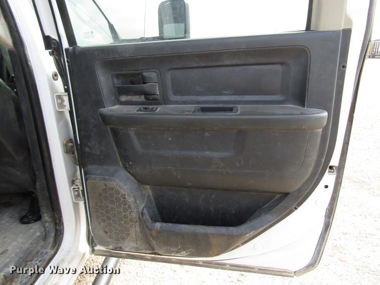 image for item DB6943 2011 Dodge Ram 5500 Crew Cab flatbed truck