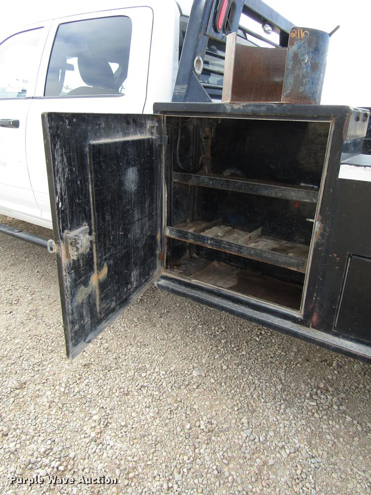 image for item DB6943 2011 Dodge Ram 5500 Crew Cab flatbed truck