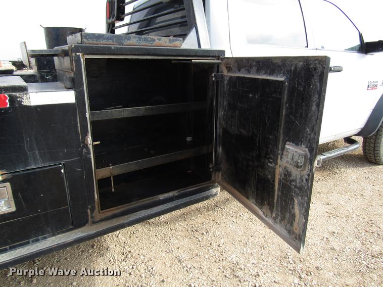 image for item DB6943 2011 Dodge Ram 5500 Crew Cab flatbed truck
