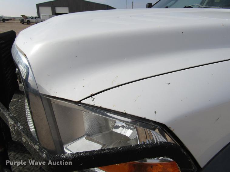 image for item DB6943 2011 Dodge Ram 5500 Crew Cab flatbed truck