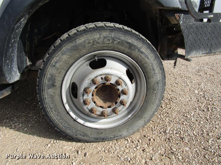 image for item DB6943 2011 Dodge Ram 5500 Crew Cab flatbed truck